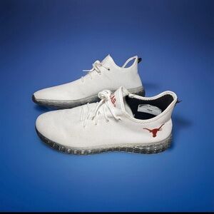 FOCO Mens White Texas Longhorns Gradient Midsole Sneakers Men’s Size 10